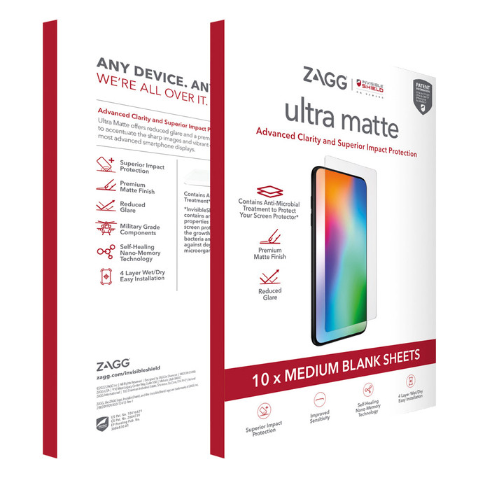 Ultra Matte AM, 4 Layer Film, Medium (Order in multiples of 10)