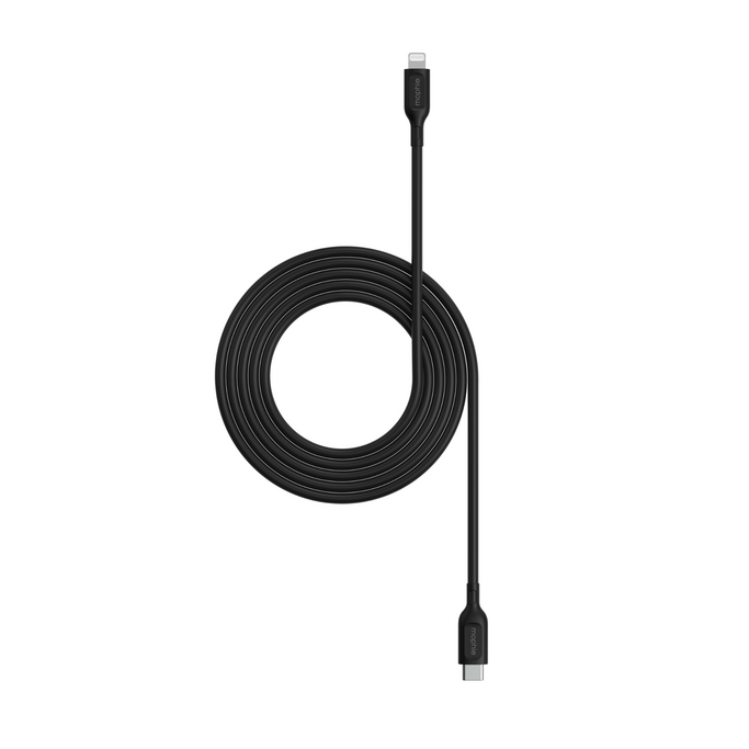 mophie essentials USB-C to Lightning TPE fast charging cable