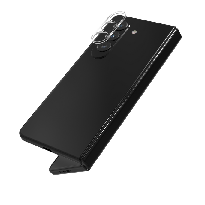 EZ Apply® Installation:The integrated frame makes applying your Glass Elite camera protection simple.