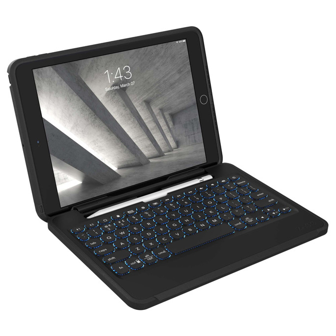 ZAGG Rugged Book keyboard case for iPad 10.2" Gen 7,8,9 and iPad 10.5"