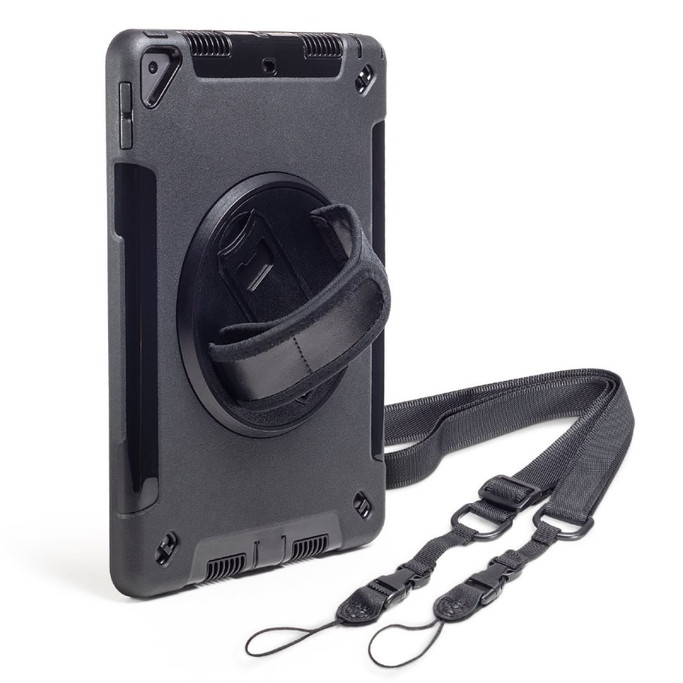 Rugged HandGrip Case, Samsung Galaxy Tab S10 FE+, Black