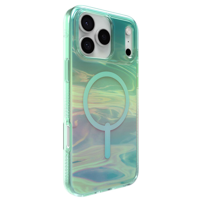 Milan Snap Case | iPhone 17, Iridescent Oil Slick