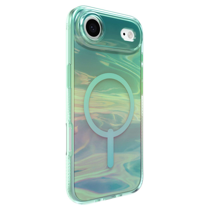 Milan Snap Case | iPhone 17, Iridescent Oil Slick