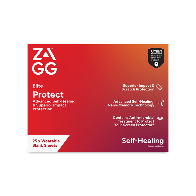 ZAGG on Demand Elite Film, 4 Layer, Matless  Wearable (Order in multiples of 25)