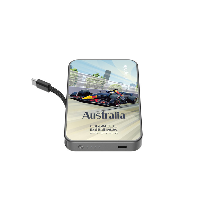 mophie powerstation plus Ultra Mini 5K Red Bull Racing Australia Australia Front Tilt view