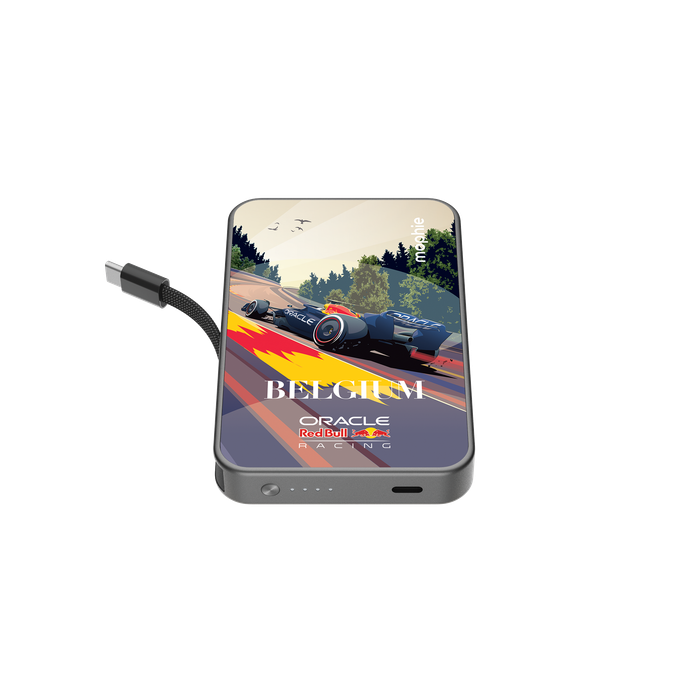 mophie powerstation plus Ultra Mini 5K Red Bull Racing Belgium Belgium Front tilt