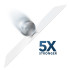 5X Stronger: Glass Elite Privacy 360 is 5x stronger than traditional glass screen protection.1