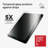 Smooth Glass Elite surface maintaining touch sensitivity and HD clarity