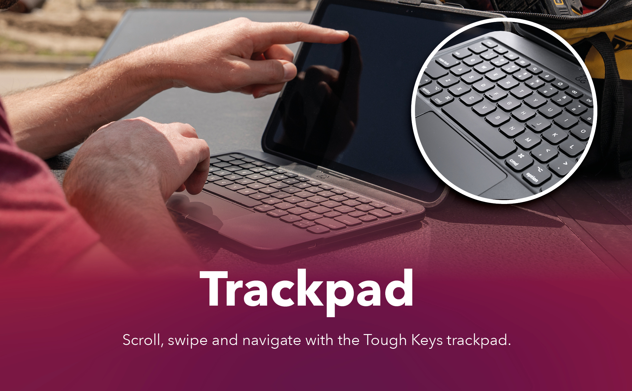 Tough Keys Trackpad | iPad 11