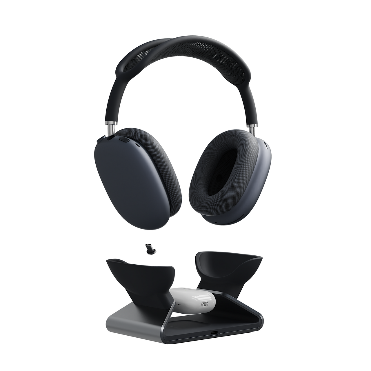 AirPods Max Charging Stand | Effortless Alignment&Auto Sleep Mode