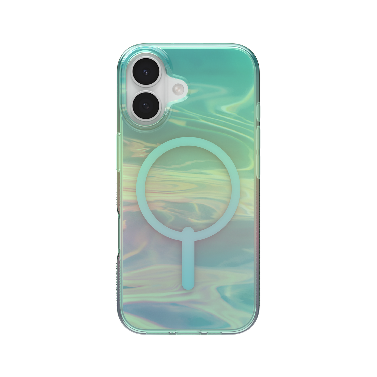 Milan Snap Case | iPhone 17, Iridescent Oil Slick