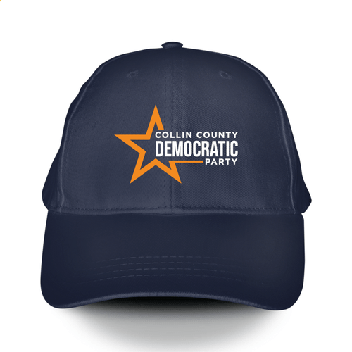 Collin County Democratic Party (Navy Baseball Cap)