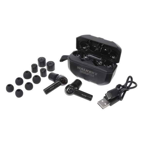 Walkers Disrupter N/c Earbuds Blk