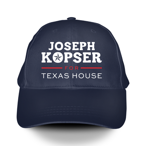 Joseph Kopser For Texas House (Navy Baseball Cap)