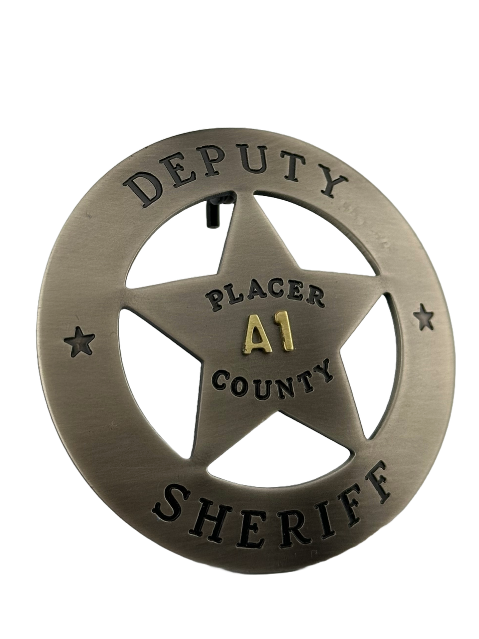 Placer County Sheriff's 170th Year Badge – Commemorative Nickel Finish