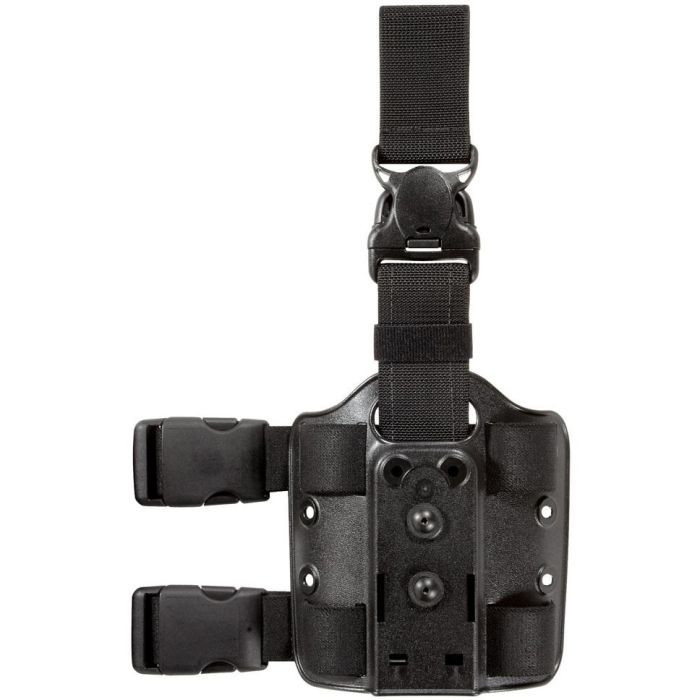 Double Strap Leg Shroud with Dual Elastic Straps – Fits Safariland