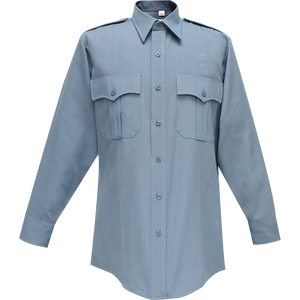 Deluxe Tropical Poly/Rayon Long Sleeve Shirt – Law Enforcement Uniform Shirt Deluxe Tropical Poly/Rayon Long Sleeve Shirt – Law Enforcement Uniform Shirt