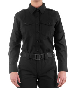 Women's tactical uniform shirt, Long sleeve work shirt for women, Class A uniform shirt, Women's ripstop fabric shirt, Women's duty shirt Women's tactical uniform shirt, Long sleeve work shirt for women, Class A uniform shirt, Women's ripstop fabric shirt, Women's duty shirt