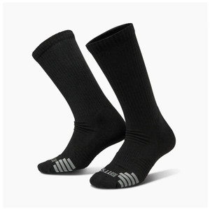 5.11 Duty Ready Plus OTC Sock front view showing over-the-calf height and professional compression fit 5.11 Duty Ready Plus OTC Sock front view showing over-the-calf height and professional compression fit