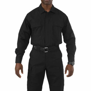 5.11 Taclite TDU Long Sleeve Shirt in uniform configuration 5.11 Taclite TDU Long Sleeve Shirt in uniform configuration