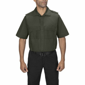 Officer wearing Blauer TenX ArmorSkin XP with base shirt