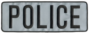 Hero's Pride POLICE Back Patch, law enforcement back patch, reflective police patch, embroidered police patch, police uniform patch, black reflective police patch, Hero's Pride POLICE Back Patch, law enforcement back patch, reflective police patch, embroidered police patch, police uniform patch, black reflective police patch,