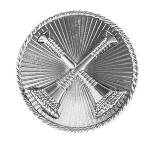 Captain 2 Crossed Bugles Pin, law enforcement rank insignia, captain bugles, police rank insignia pin, Captain 2 Crossed Bugles Pin, law enforcement rank insignia, captain bugles, police rank insignia pin,