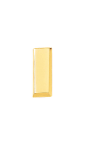 Lieutenant Bars Small gold finish insignia