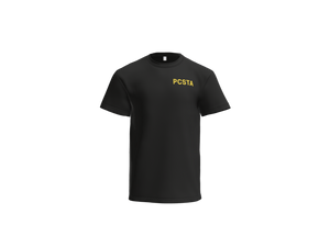 PCSTA T-shirt, front