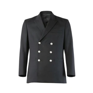Prestige Class A Jacket, Double-Breasted, Wool Blend.  Naval Navy (Black)