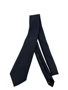 polyester/wool four-in-hand tie