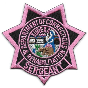 CDCR Sergeant Star, pink Sergeant star, correctional officer insignia, Sergeant rank insignia, durable Sergeant star, correctional officer rank, CDCR Sergeant Star, pink Sergeant star, correctional officer insignia, Sergeant rank insignia, durable Sergeant star, correctional officer rank,