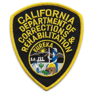 CDCR Shoulder Patch, velcro patch, cdcr patch with hook backing, CDCR Shoulder Patch, velcro patch, cdcr patch with hook backing,