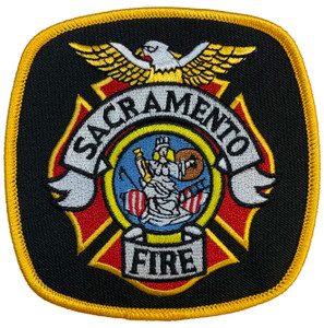 Sacramento Fire Department Shoulder Patch Sacramento Fire Department Shoulder Patch