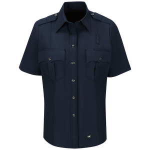 Workrite Women’s Fire Officer Shirt Midnight Navy – NFPA 1975 Approved Uniform Workrite Women’s Fire Officer Shirt Midnight Navy – NFPA 1975 Approved Uniform