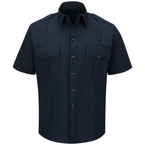 Workrite Fire Officer Shirt – Midnight Navy flame-resistant station wear Workrite Fire Officer Shirt – Midnight Navy flame-resistant station wear
