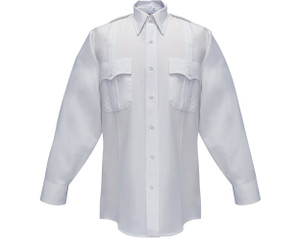 Duro Poplin Men’s Long Sleeve Uniform Shirt with badge sling Duro Poplin Men’s Long Sleeve Uniform Shirt with badge sling