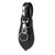 Front view of Boston Leather Deluxe Key Holder with protective flap closed