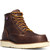 Danner Bull Run Moc Toe 6" Brown work boot front view showing moc toe stitching and full-grain leather upper Danner Bull Run Moc Toe 6" Brown work boot front view showing moc toe stitching and full-grain leather upper