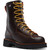Danner Rain Forest 8" Brown work boot front view showing full-grain leather and 8-inch height Danner Rain Forest 8" Brown work boot front view showing full-grain leather and 8-inch height