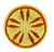Hero’s Pride Chief 5 Bugles Pin in gold and red finishes Hero’s Pride Chief 5 Bugles Pin in gold and red finishes
