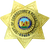 CDCR Point Star Hat Badge gold finish front view CDCR Point Star Hat Badge gold finish front view