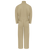 Khaki back view of FR lightweight coverall