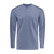 Front view of men’s FR flex knit henley work shirt