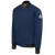 Side angle view of men’s FR insulated work jacket