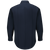 Workrite Women’s Fire Chief Shirt – Long Sleeve Nomex IIIA NFPA 1975 certified fire service uniform in midnight navy back view