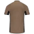 FR Base Layer with Concealed Chest Pocket, Short Sleeve, Khaki, Back