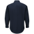 Workrite Women's Fire Chief Shirt, Long Sleeve. FSC1 (706NX45), Midnight Navy, back