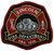 Close-up of embroidered Lincoln Police emblem and lettering Close-up of embroidered Lincoln Police emblem and lettering