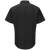 Workrite Firefighter Shirt Black – NFPA 1975 Certified FR Nomex Station Shirt, back view